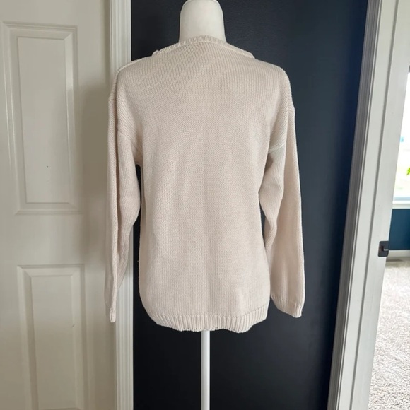 Vintage Hand Loomed Floral Sweater 
size Medium - Picture 5 of 12